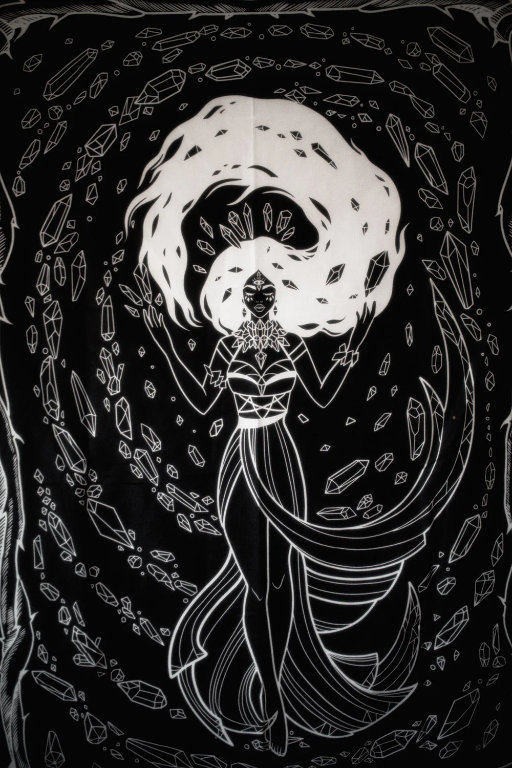 Crystal Witch Oracle Tapestry - Image 3