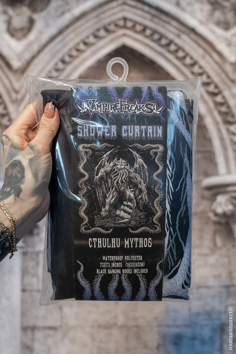 Cthulhu Mythos Shower Curtain - Image 5