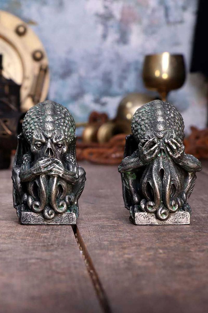 Cthulhu See Hear Speak No Evil Statue Set - Image 2