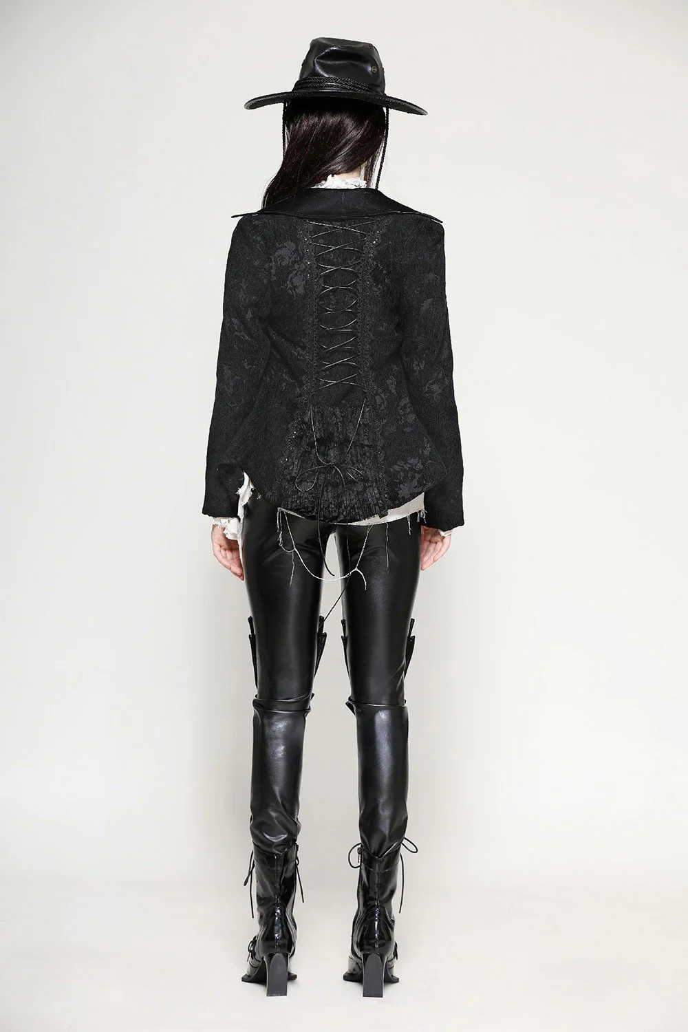 Cursed Waters Pirate Goth Coat - Image 7