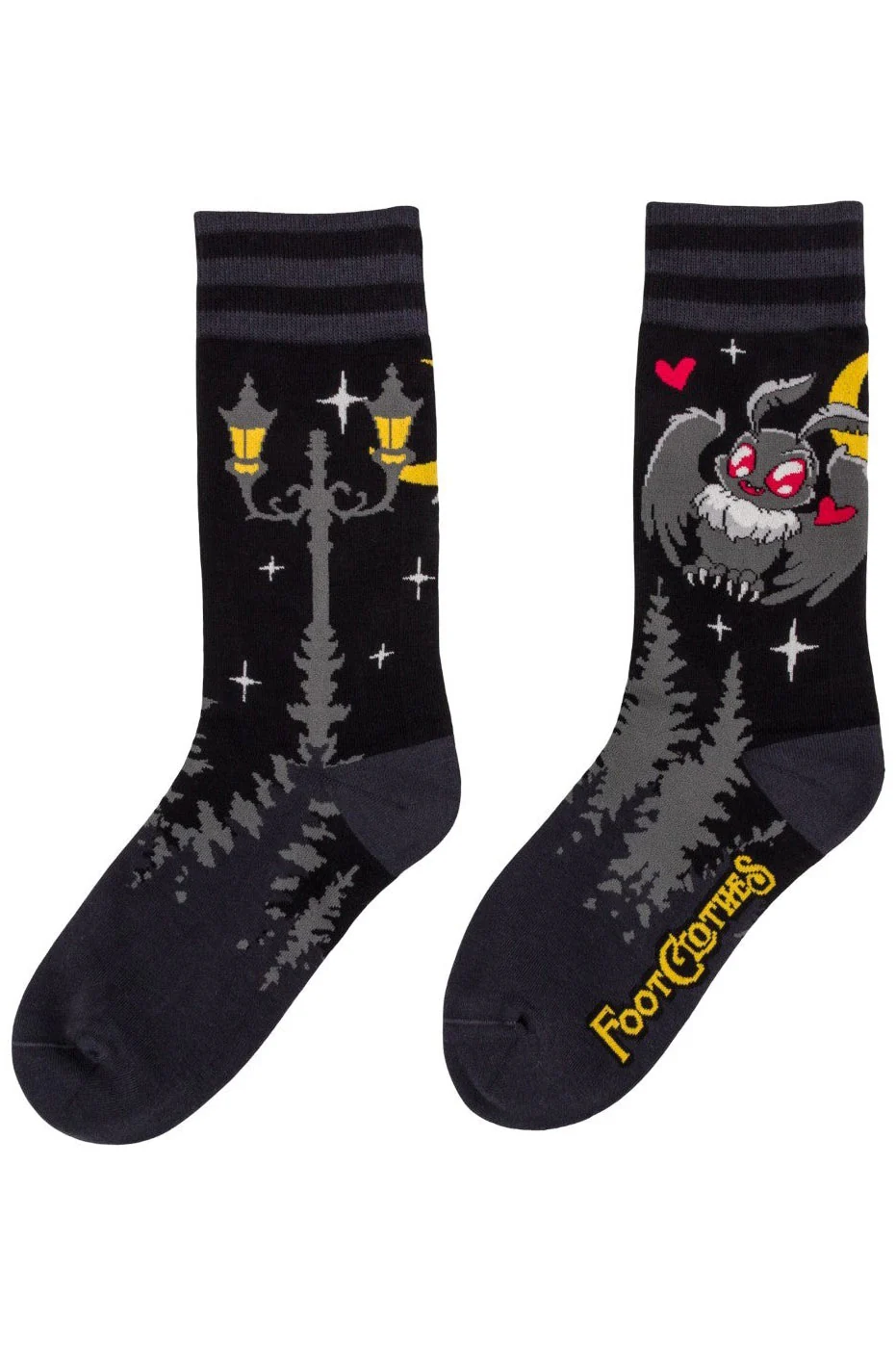 Cute Mothman Crew Socks - Image 3