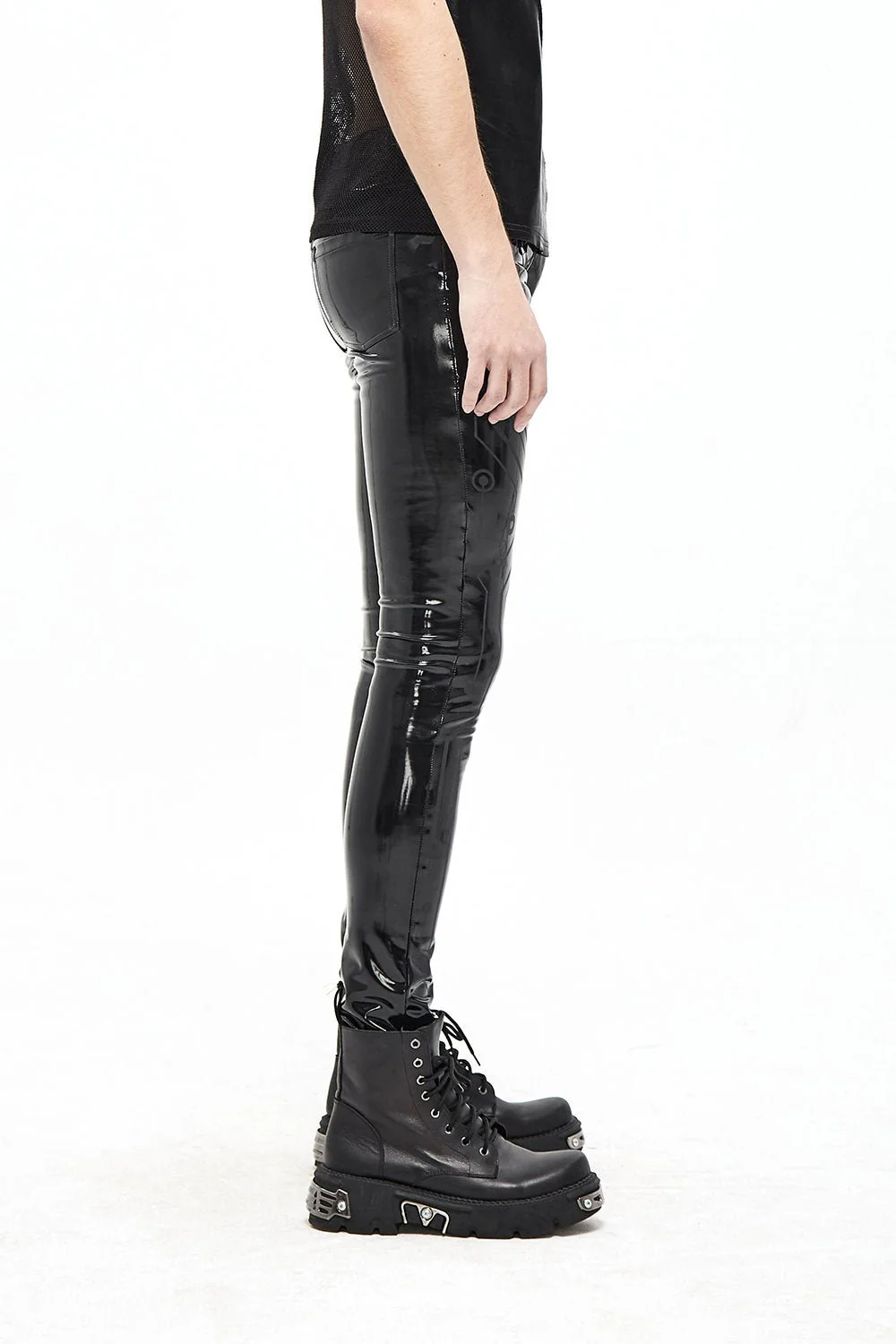 Cyber Corpse Vinyl Pants - Image 3