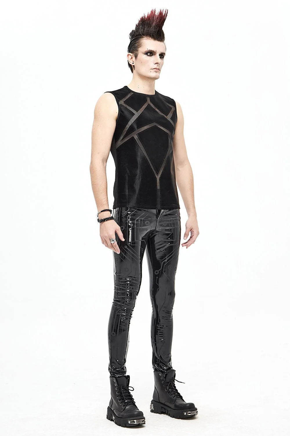 Cyber Corpse Vinyl Pants - Image 5