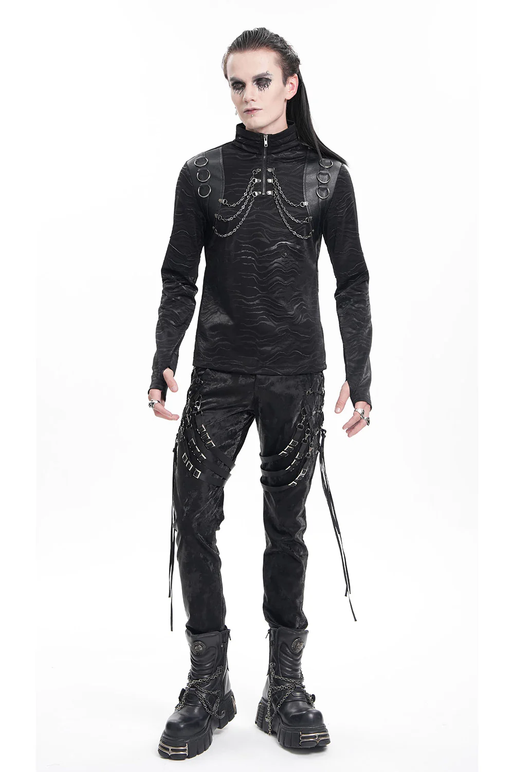 Cyber Punk Turtleneck Top - Image 8