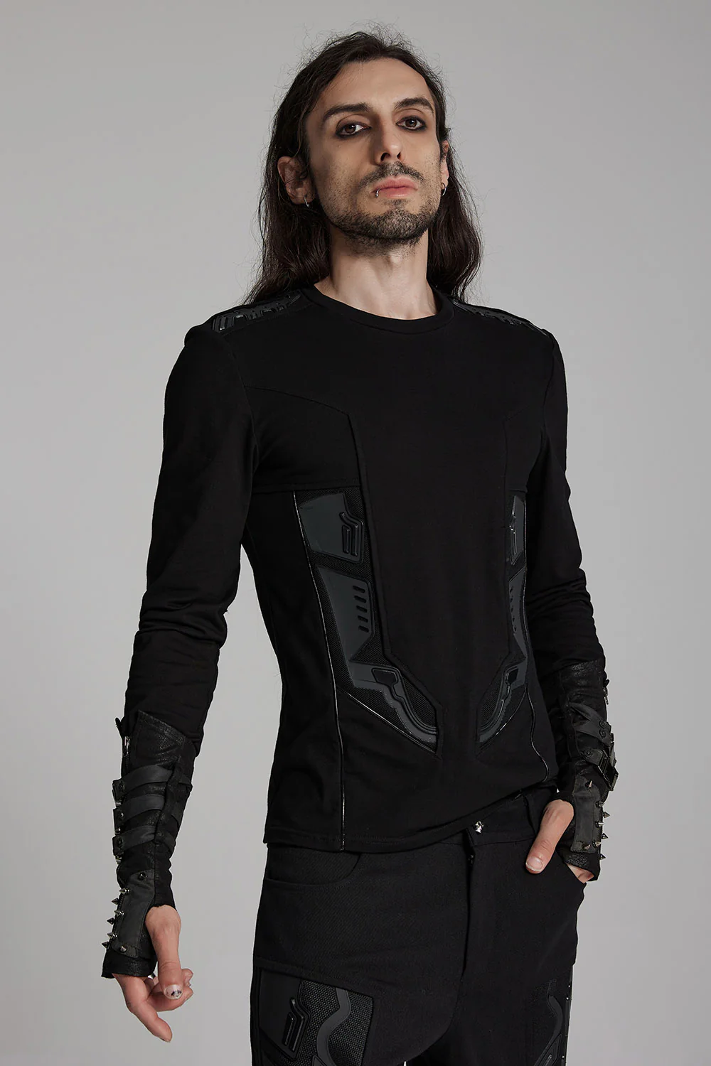 Cyber Techwear Armored Top - Image 2