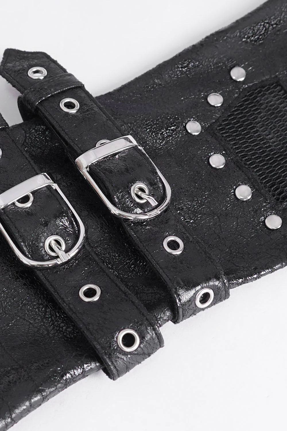 Cyberpunk Spiked Gloves - Image 8
