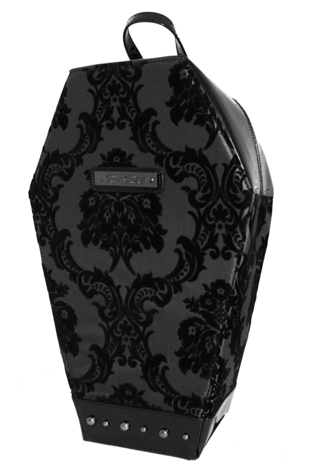 Damask Coffin Backpack [BLACK] - Image 2