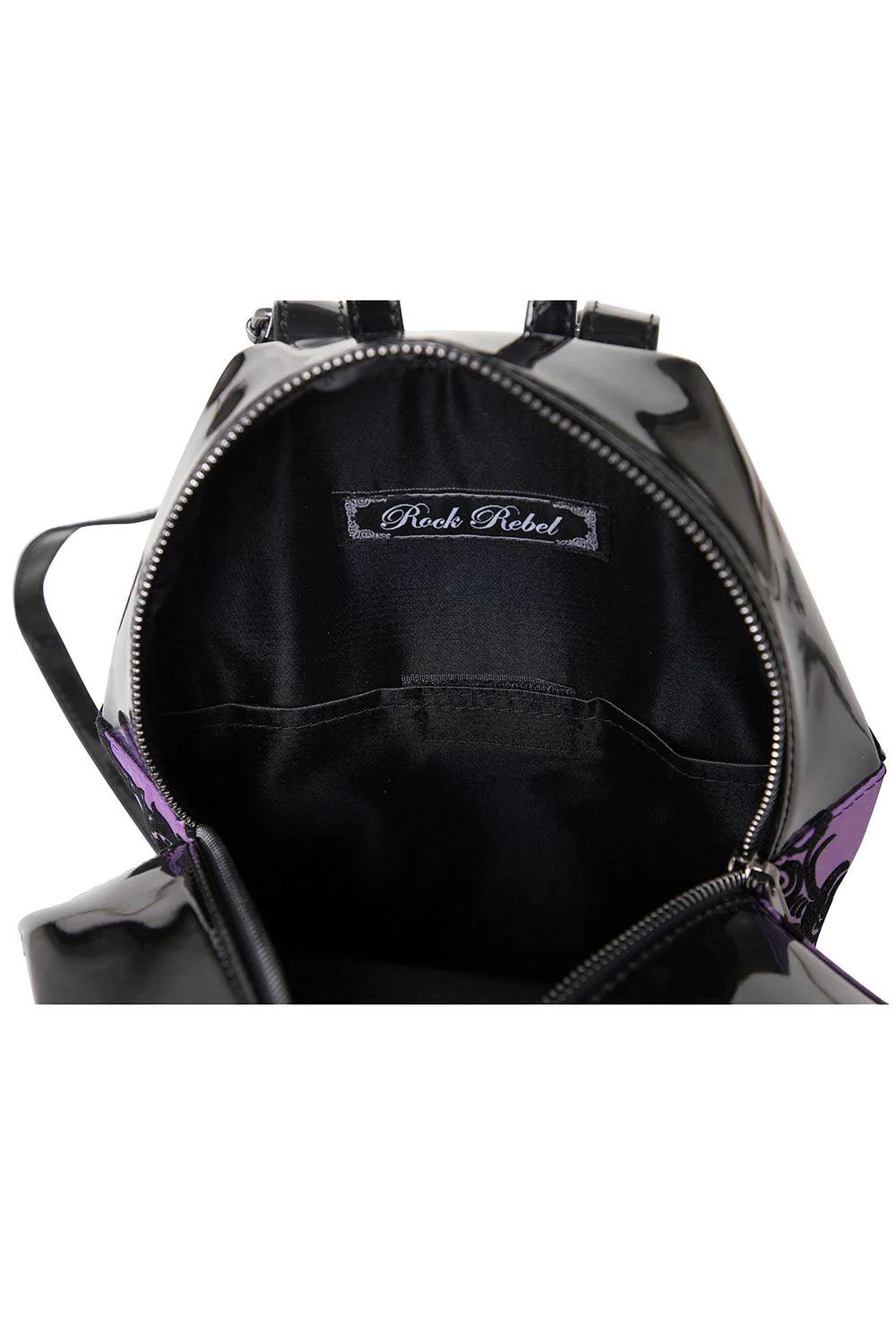 Damask Coffin Backpack [PURPLE] - Image 4