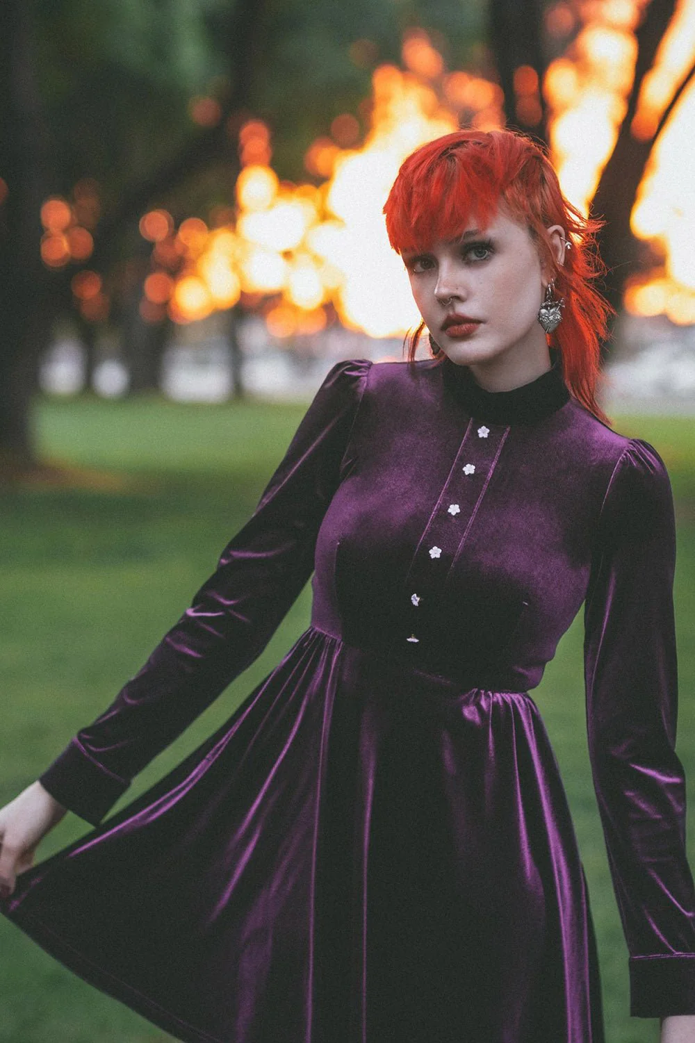 Daphne Dress [PURPLE] - Image 5