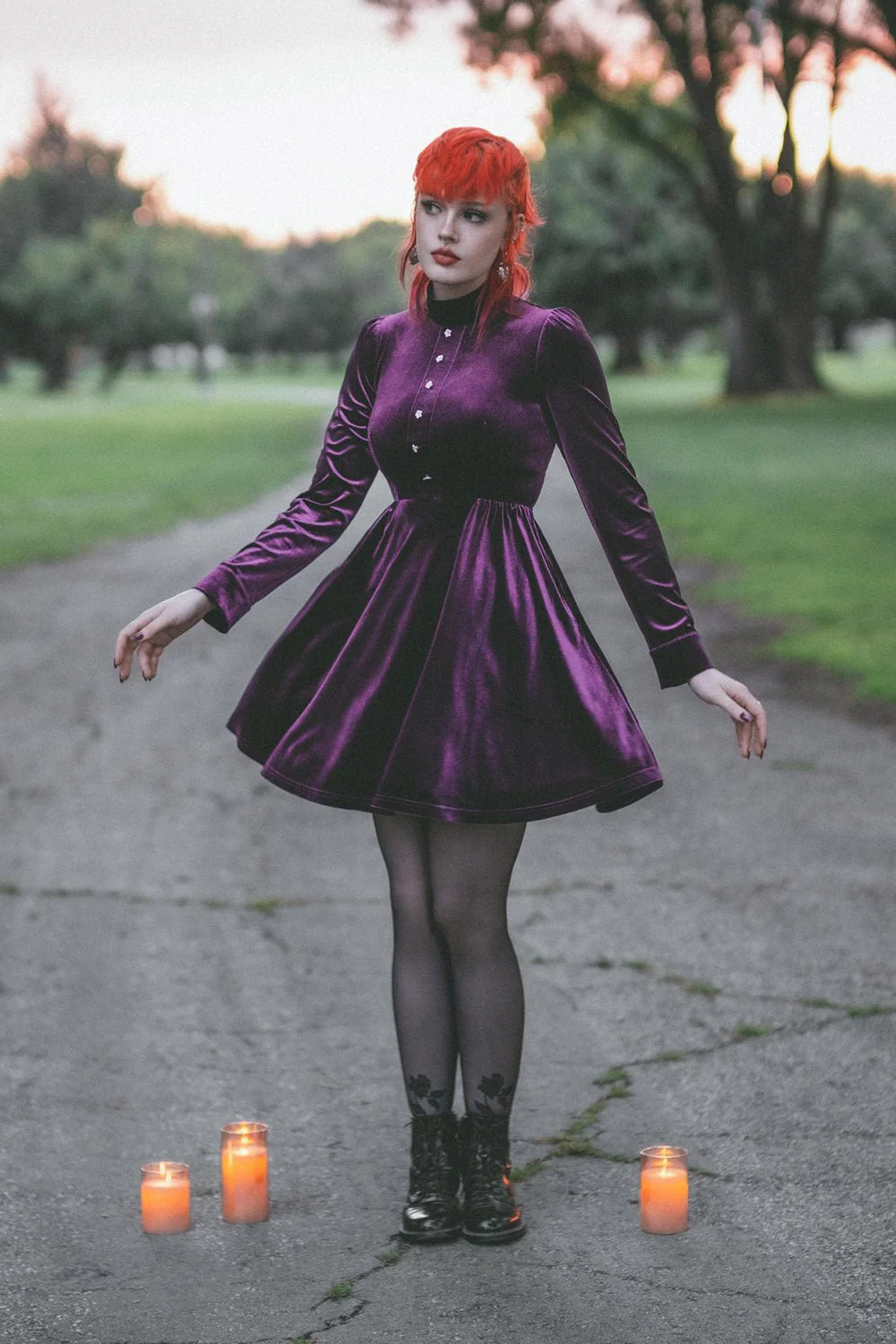 Daphne Dress [PURPLE] - Image 6