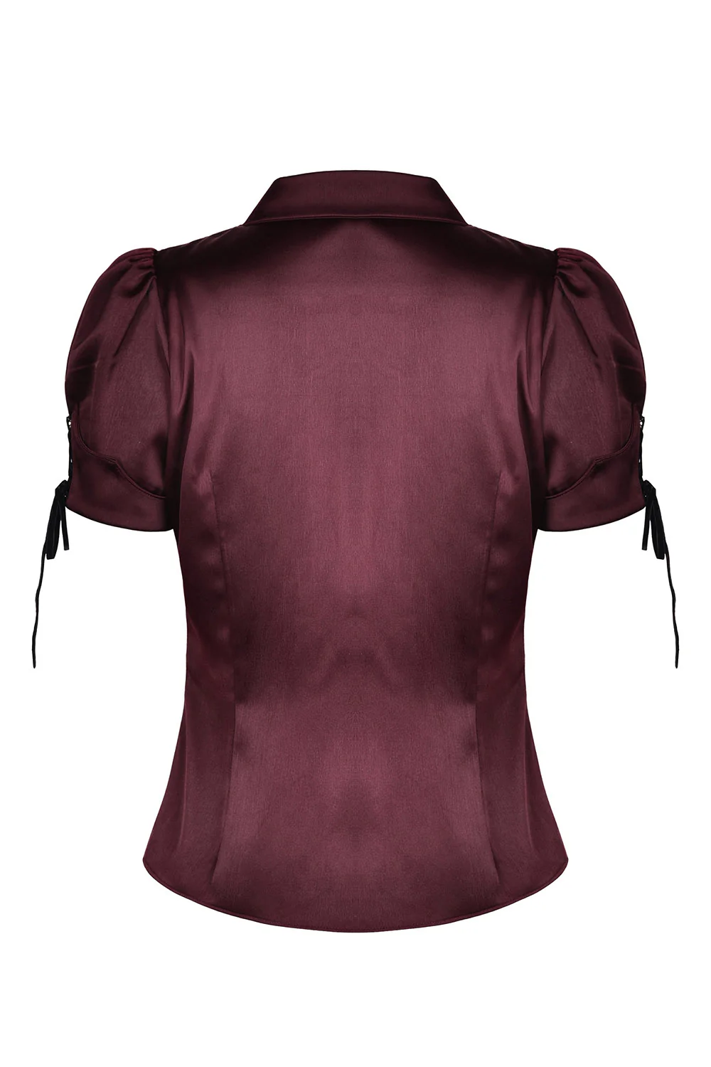 Dark Academia Button-Up Shirt [Wine] - Image 2