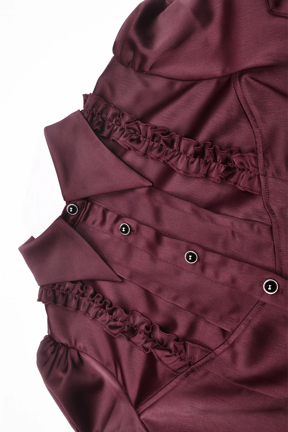 Dark Academia Button-Up Shirt [Wine] - Image 6