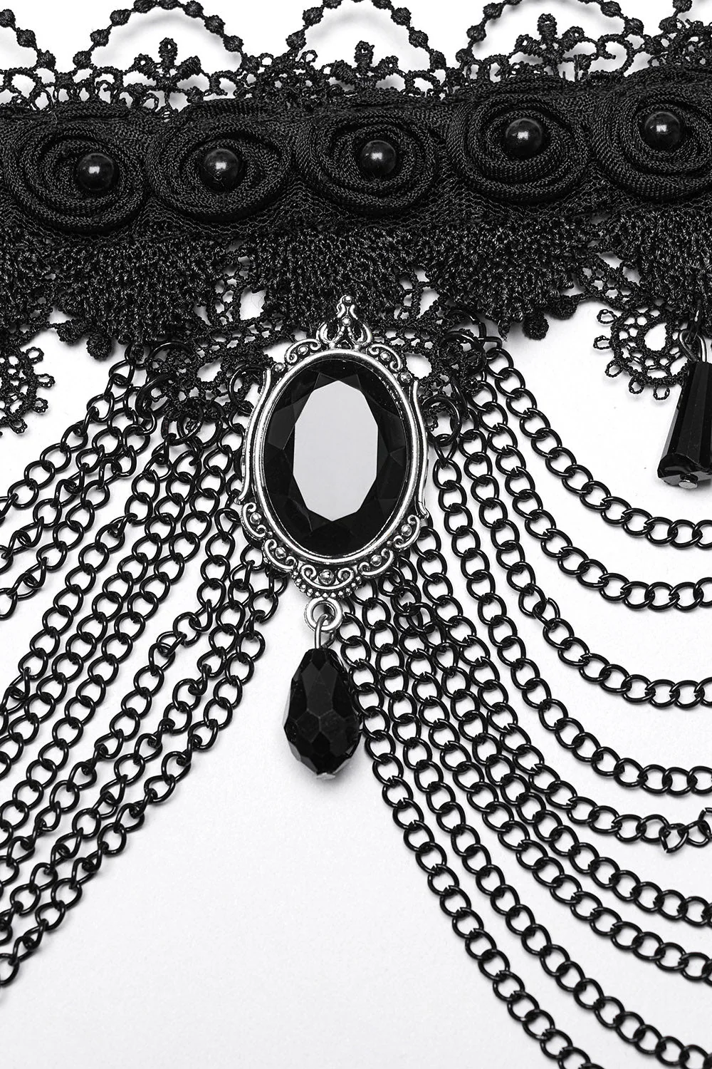 Dark Ages Layered Lace Choker - Image 7
