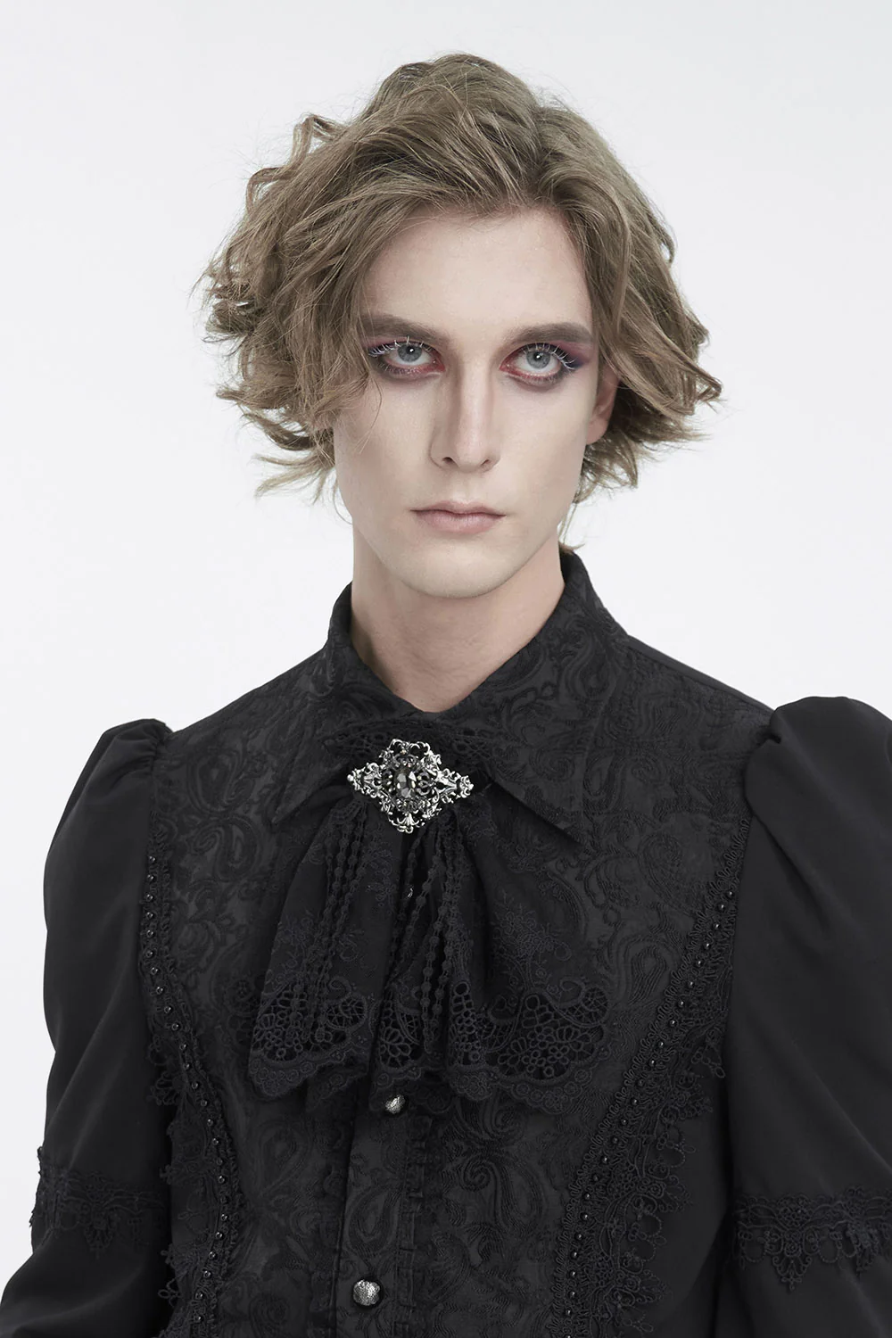 Dark Alchemy Vampire Goth Cravat Tie - Image 3