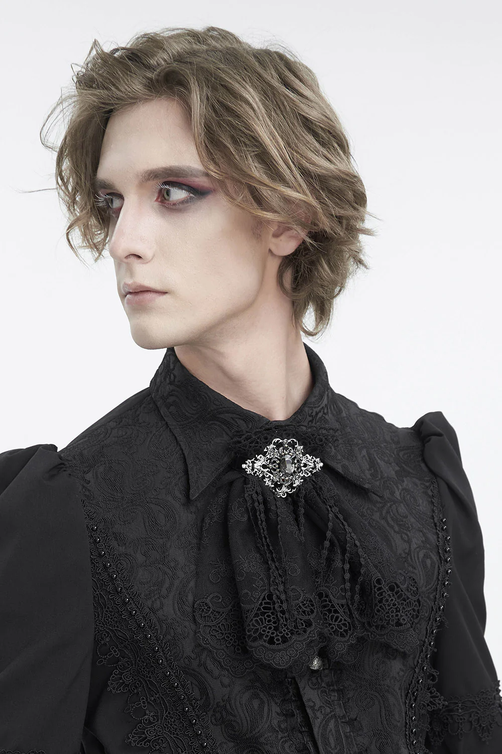 Dark Alchemy Vampire Goth Cravat Tie - Image 4