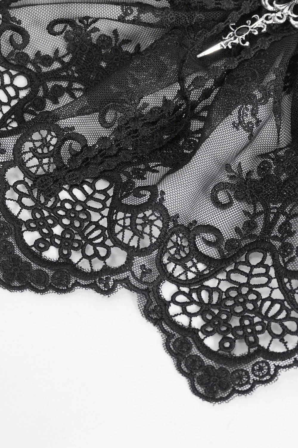 Dark Alchemy Vampire Goth Cravat Tie - Image 8