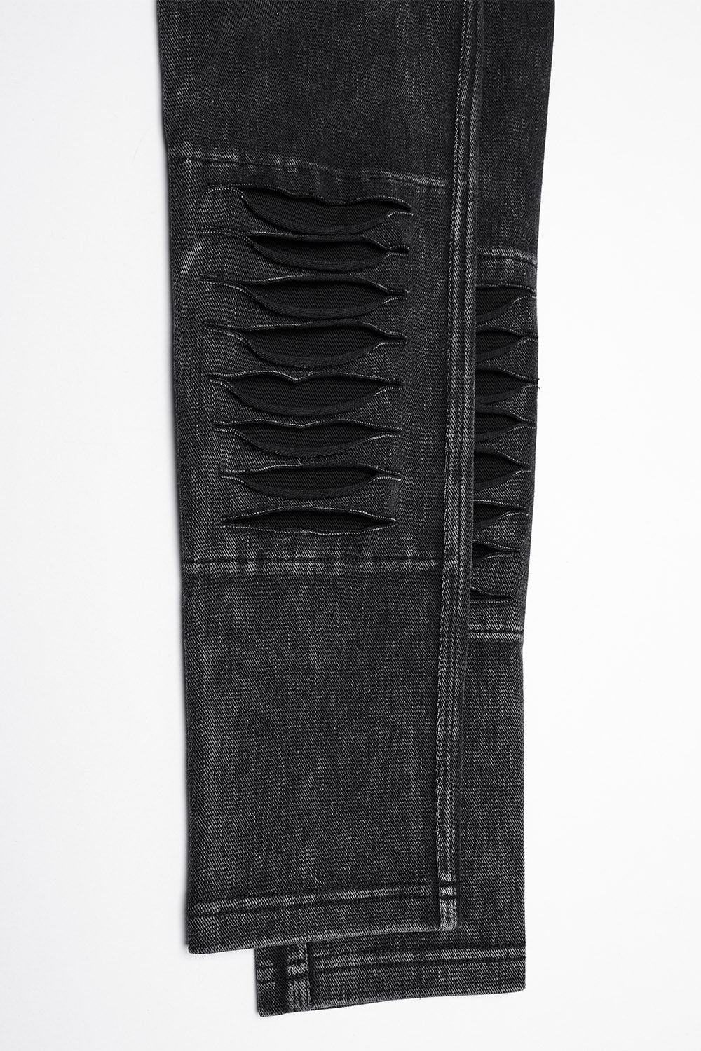Dark Altar Distressed Skinny Jeans - Image 7