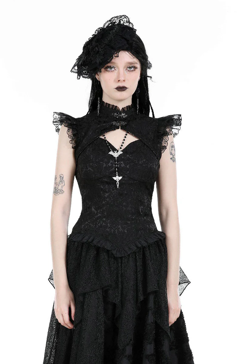 Dark Daiquiri Vintage Goth Top - Image 4