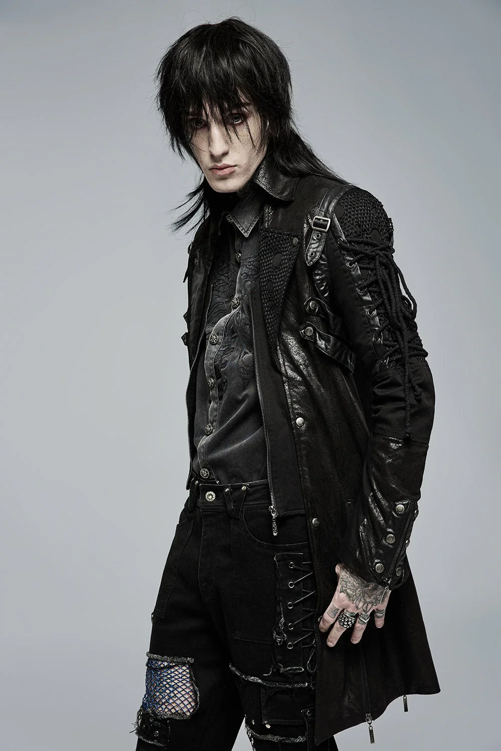 Dark Defender Coat [BLACK] [MENS] - Image 2