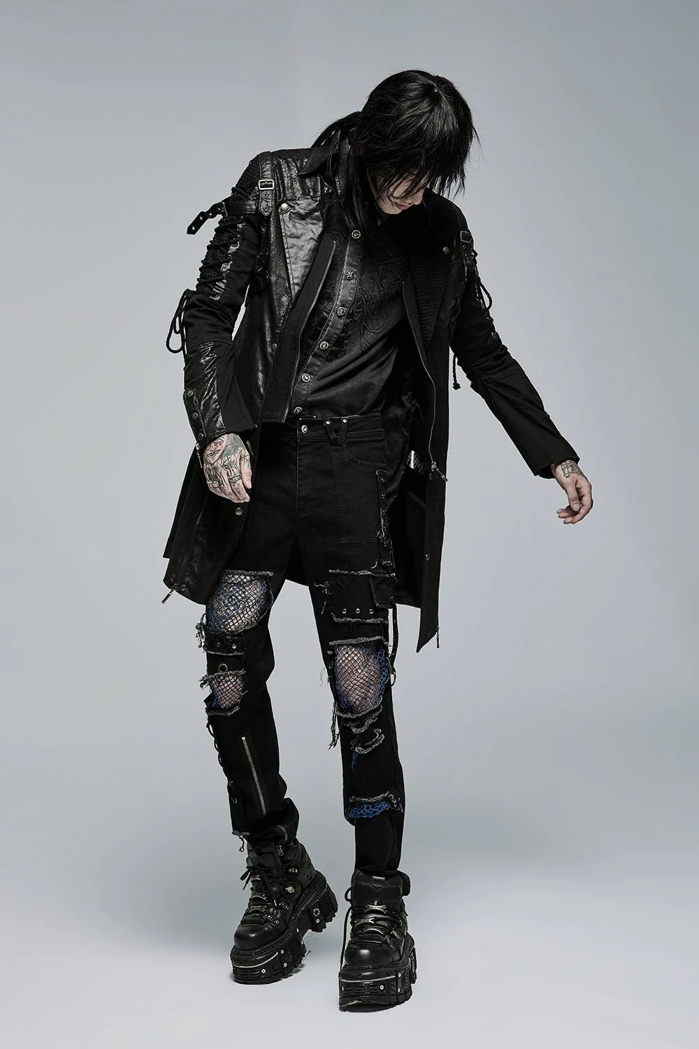 Dark Defender Coat [BLACK] [MENS] - Image 3