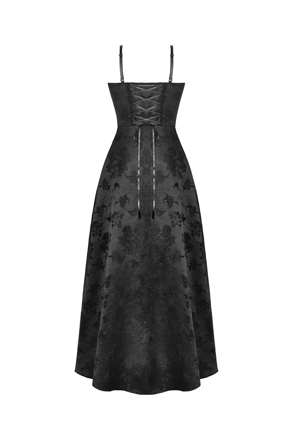 Dark Fairydom Floral Goth Gown - Image 8