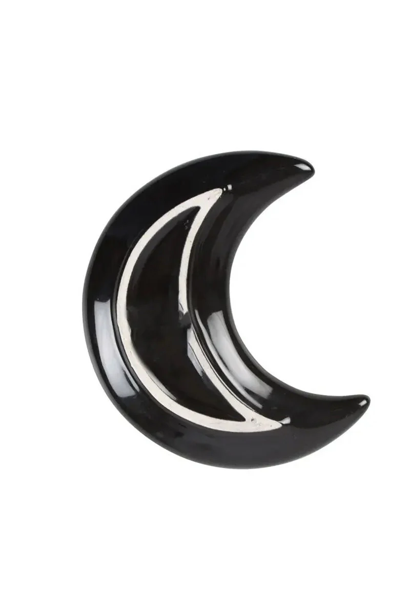 Dark Forest Crescent Moon Trinket Dish - Image 3