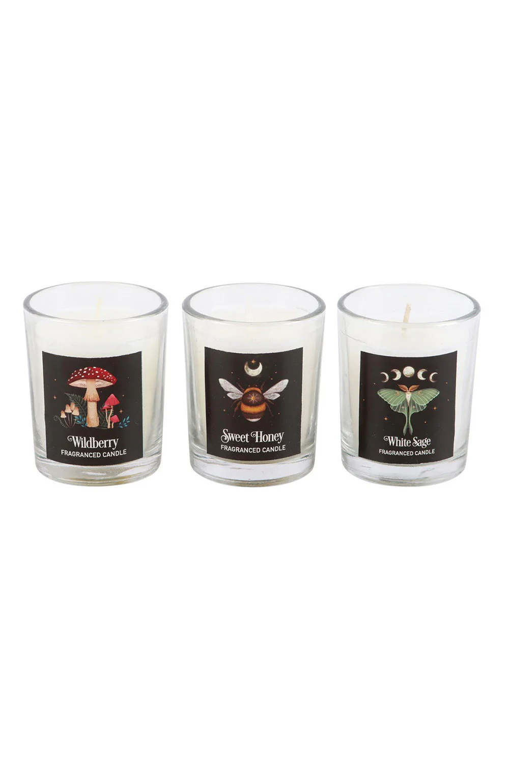 Dark Forest Votive Candle Trio - Image 3