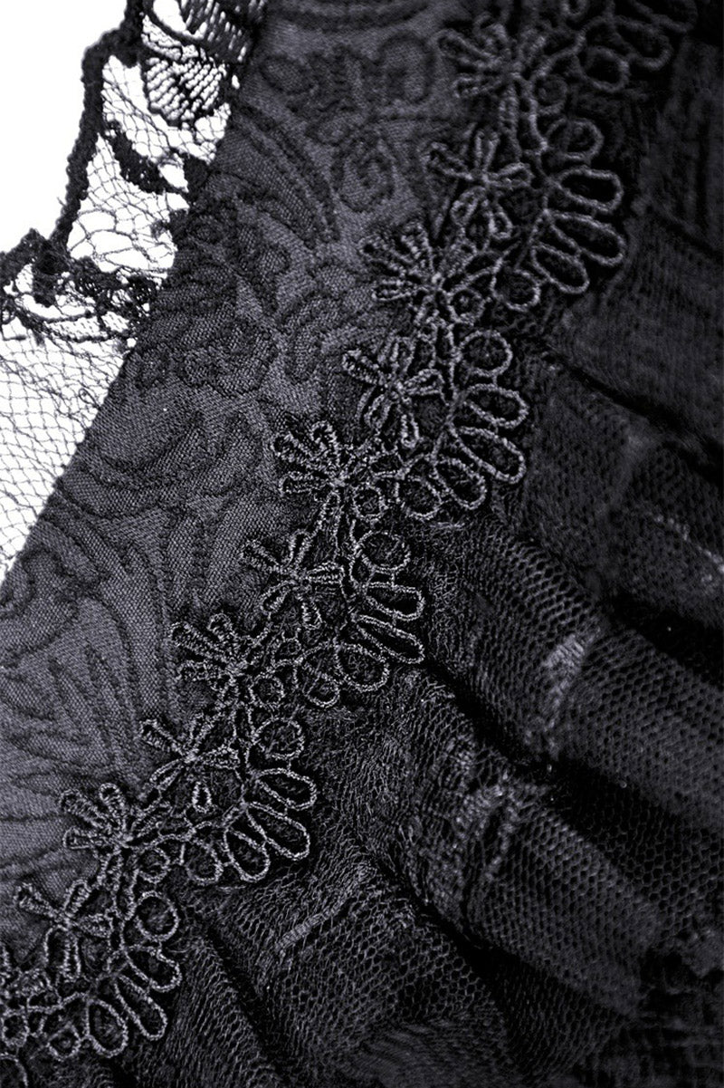 Dark Herbalist Floral Lace Shrug - Image 7