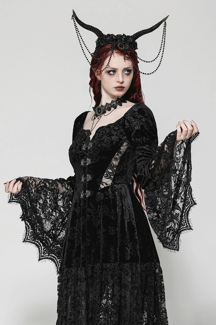 Dark Royalty Duster Dress - Image 3