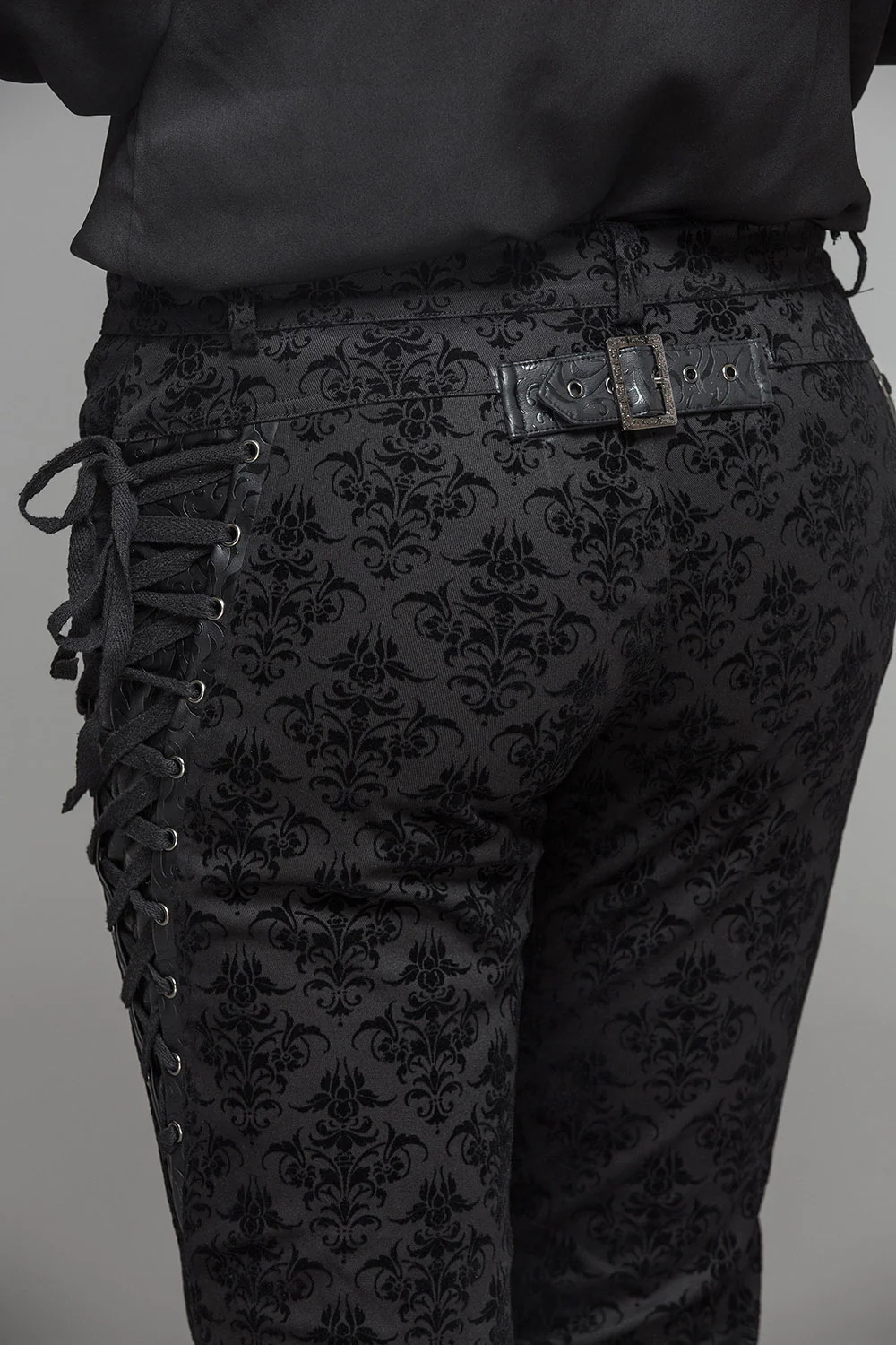 Dark Shadows Lace-Up Pants - Image 6