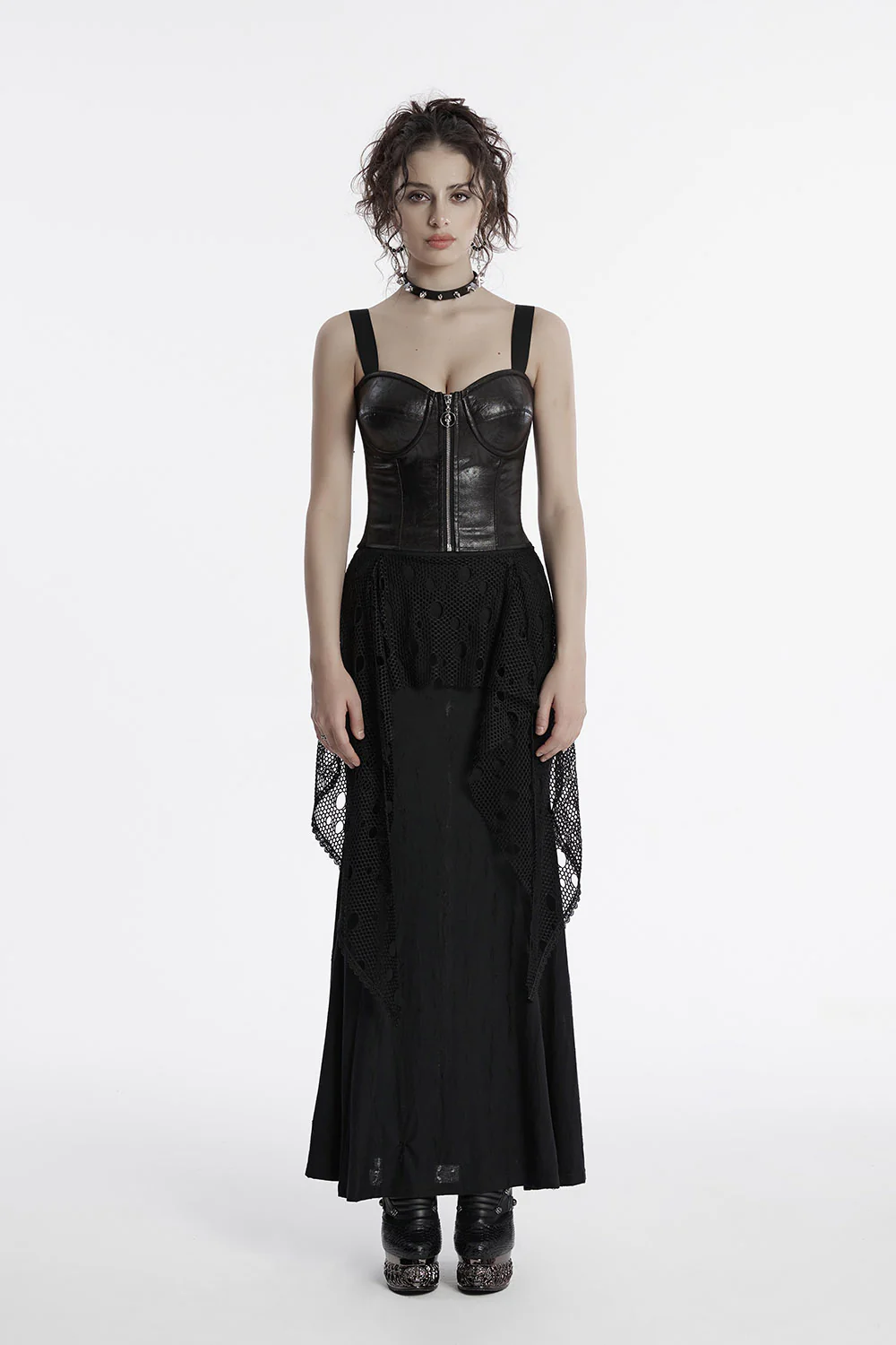 Dark Siren Maxi Mermaid Skirt - Image 4