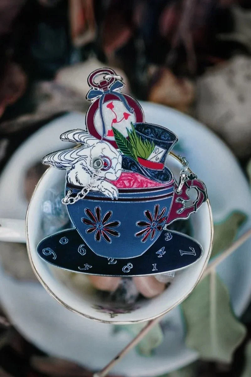Dark Wonderland Enamel Pin - Image 4