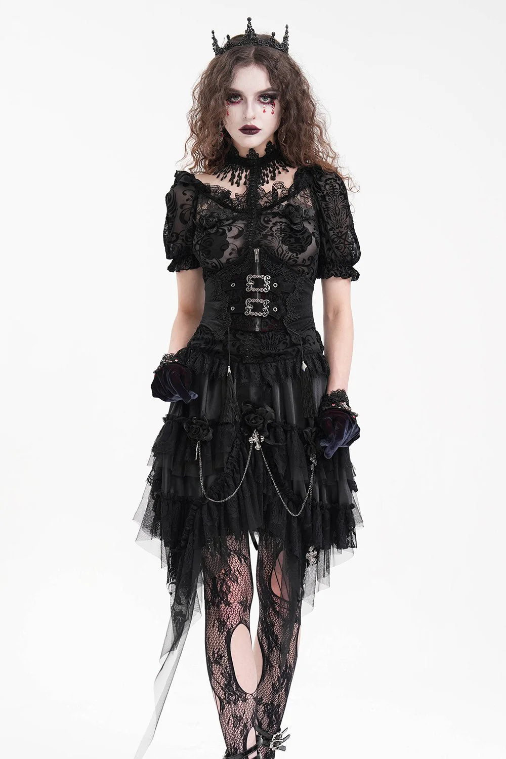 Darkened Corridor Underbust Corset - Image 5