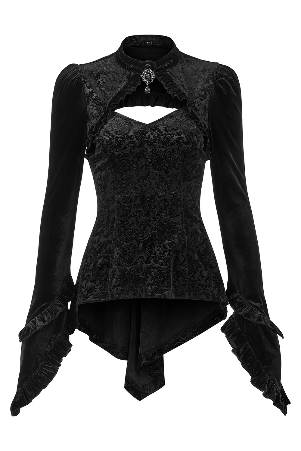 Darkmoor Damask Gemstone Top - Image 2