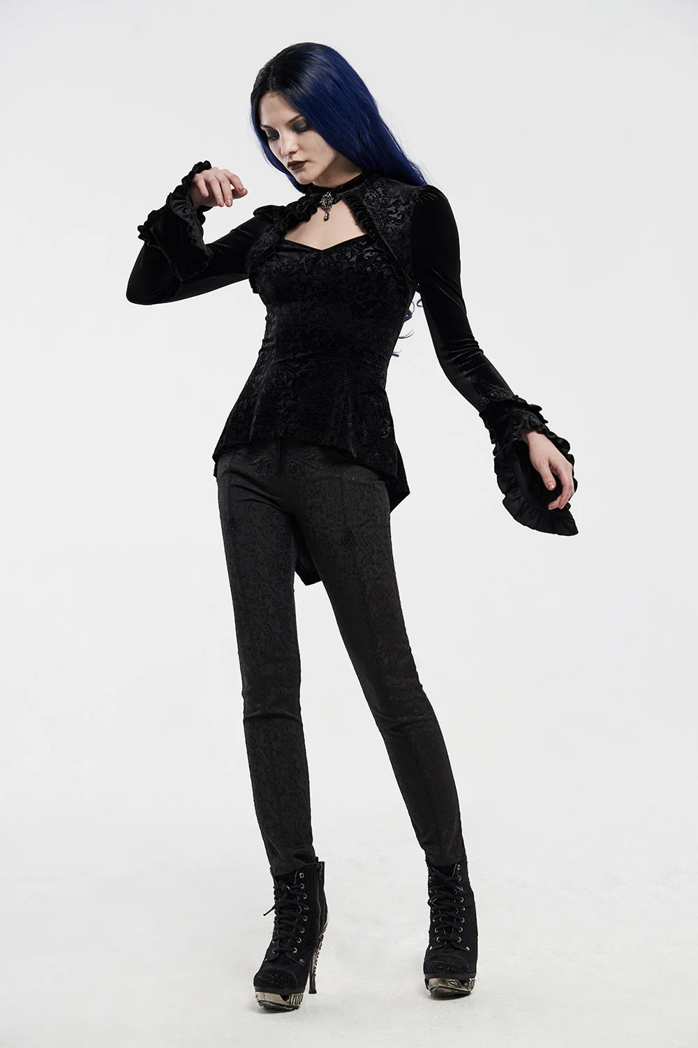 Darkmoor Damask Gemstone Top - Image 5