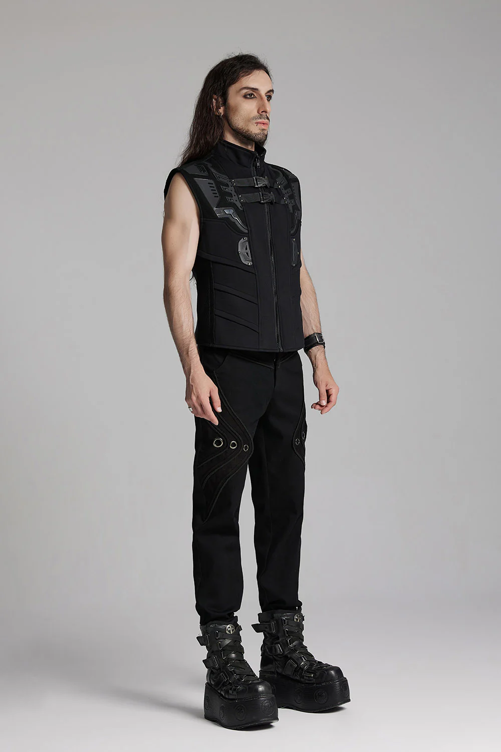 Darkwear Matrix Armored Biker Vest - Image 4