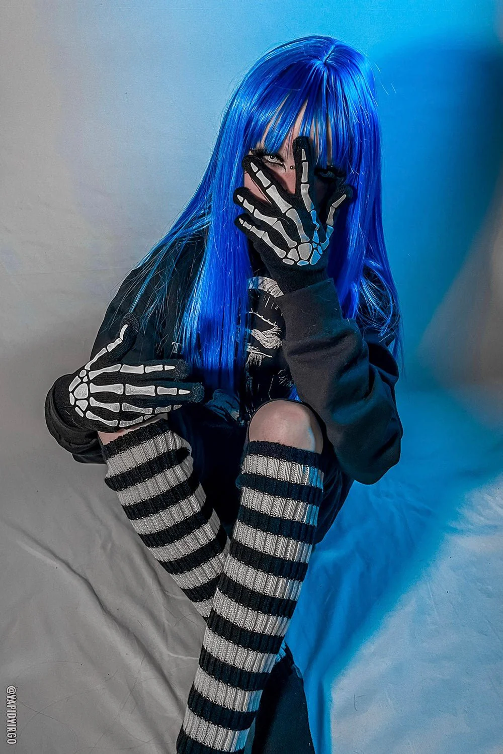 Dead Fingers Skeleton Gloves [Touch Screen]