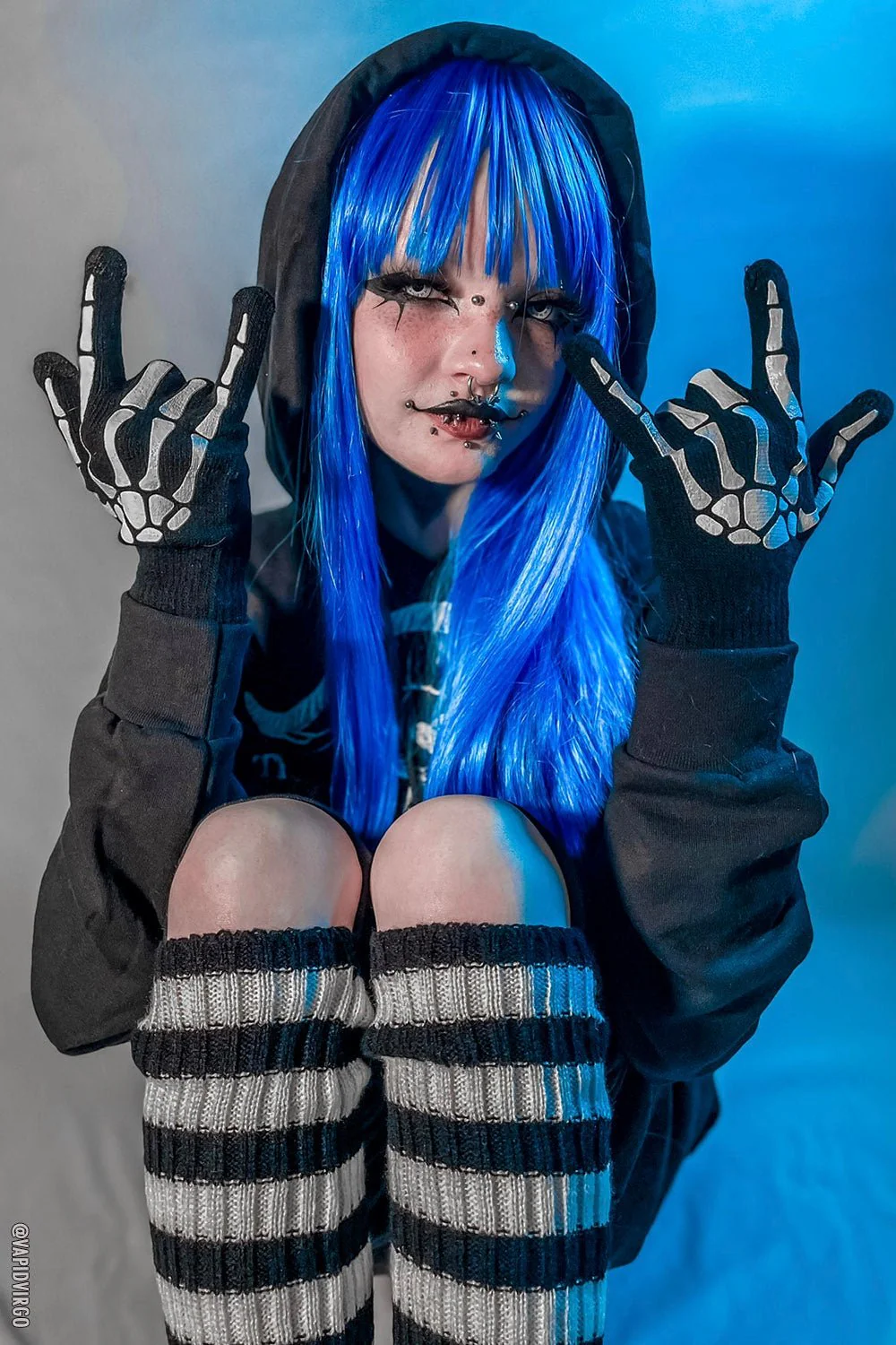 Dead Fingers Skeleton Gloves [Touch Screen] - Image 4
