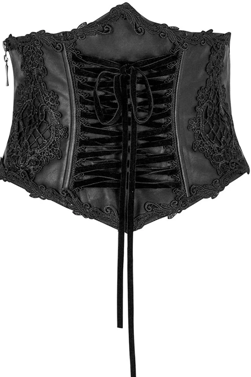 Dead Flowers Gothic Corset - Image 3