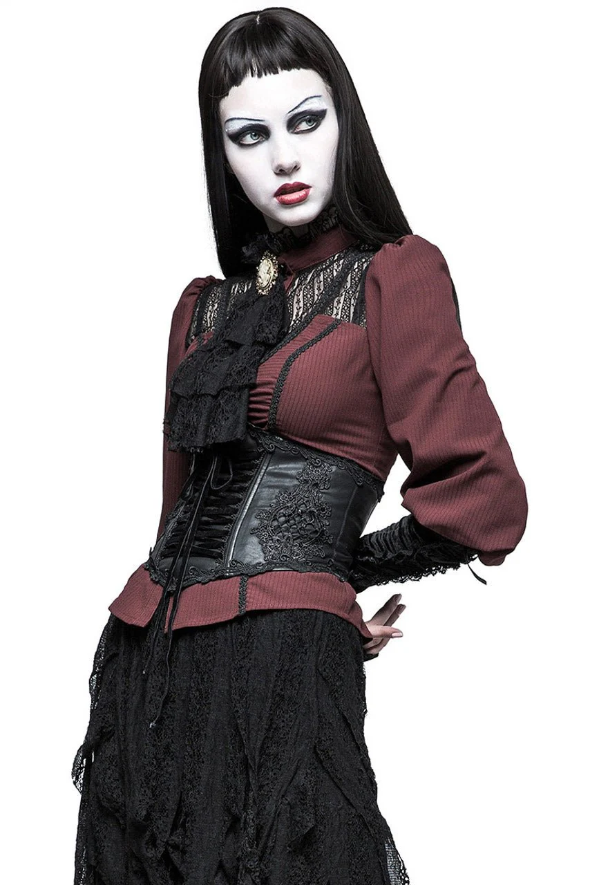 Dead Flowers Gothic Corset - Image 7
