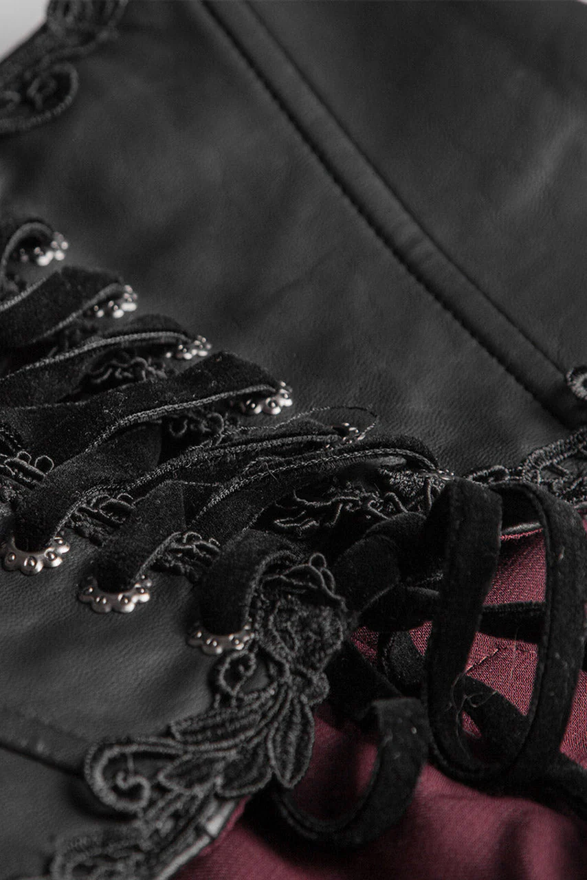 Dead Flowers Gothic Corset - Image 8