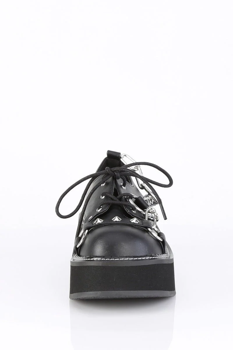 Dead Inside Goth Oxfords [EMI32/BVL] - Image 2