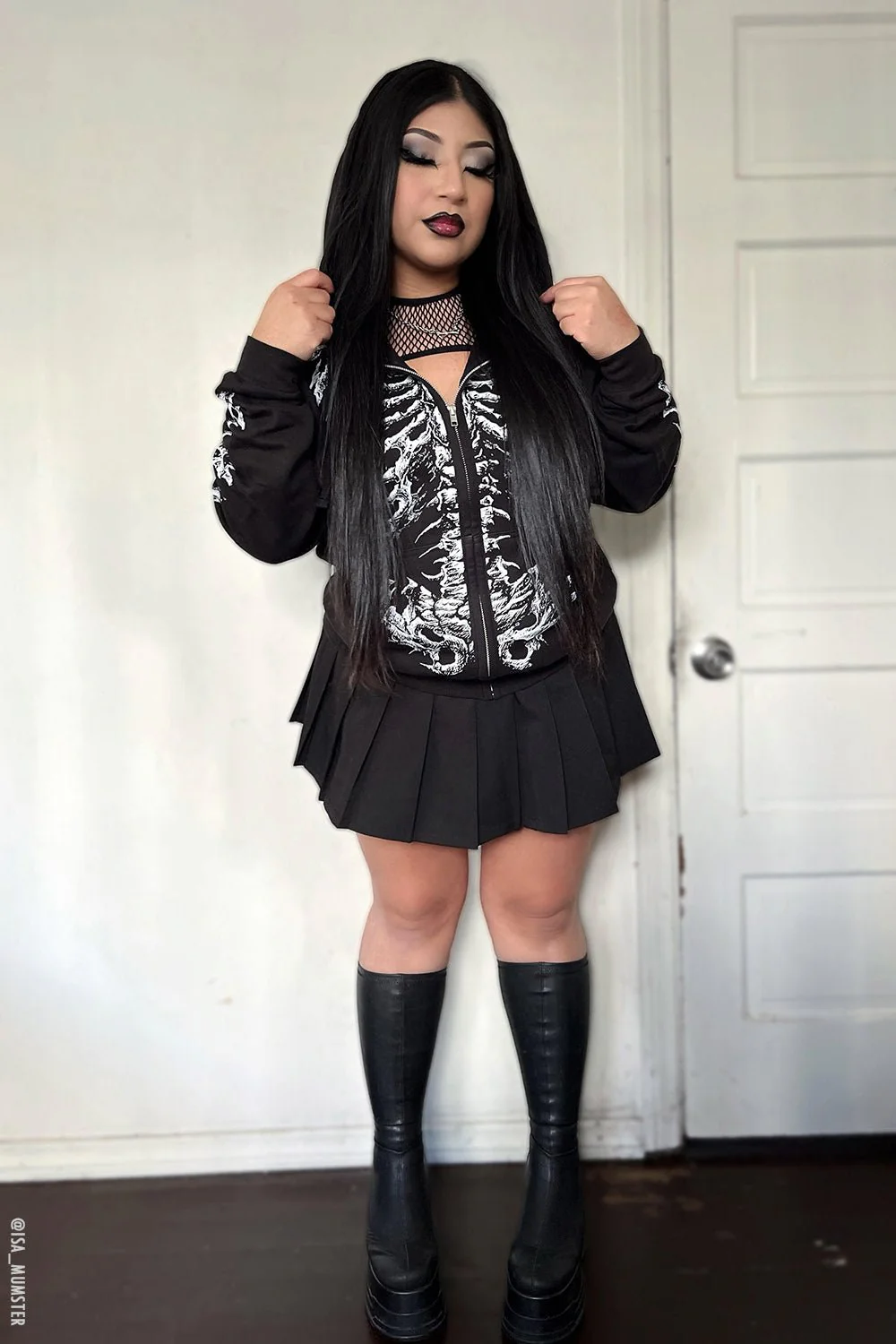 Dead Inside Skeleton Hoodie - Image 14