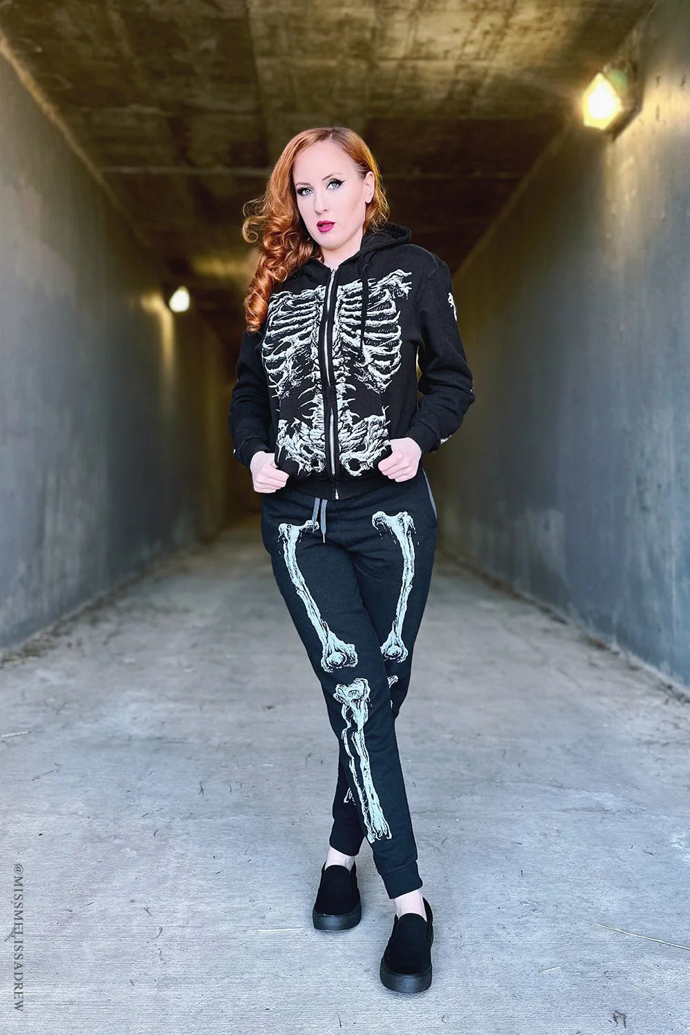 Dead Inside Skeleton Joggers - Image 7