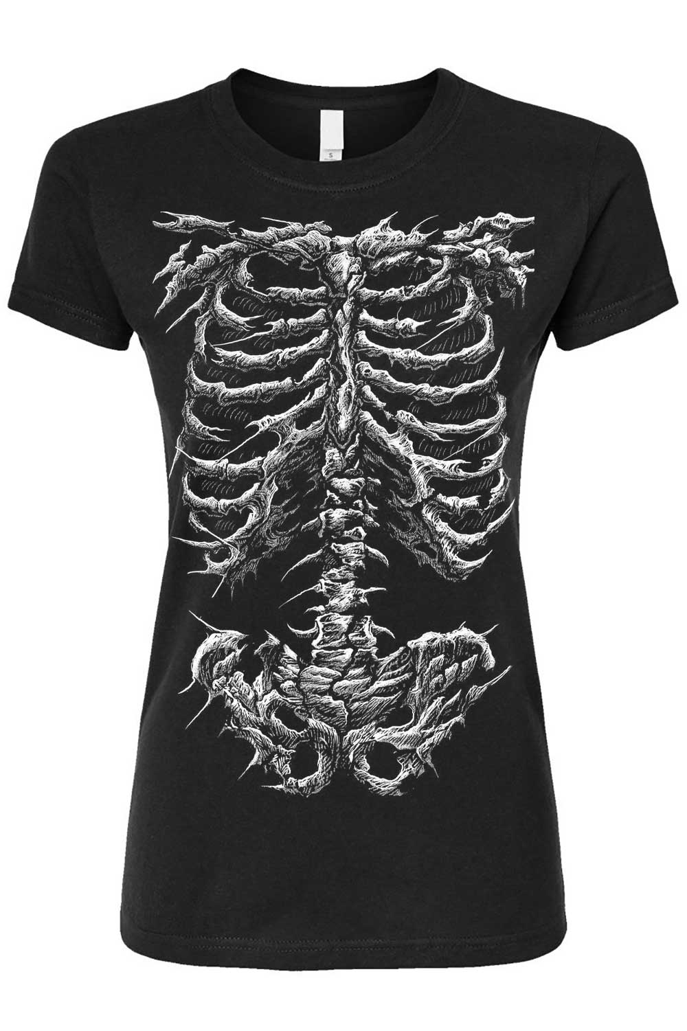 Dead Inside Skeleton T-shirt - Image 7
