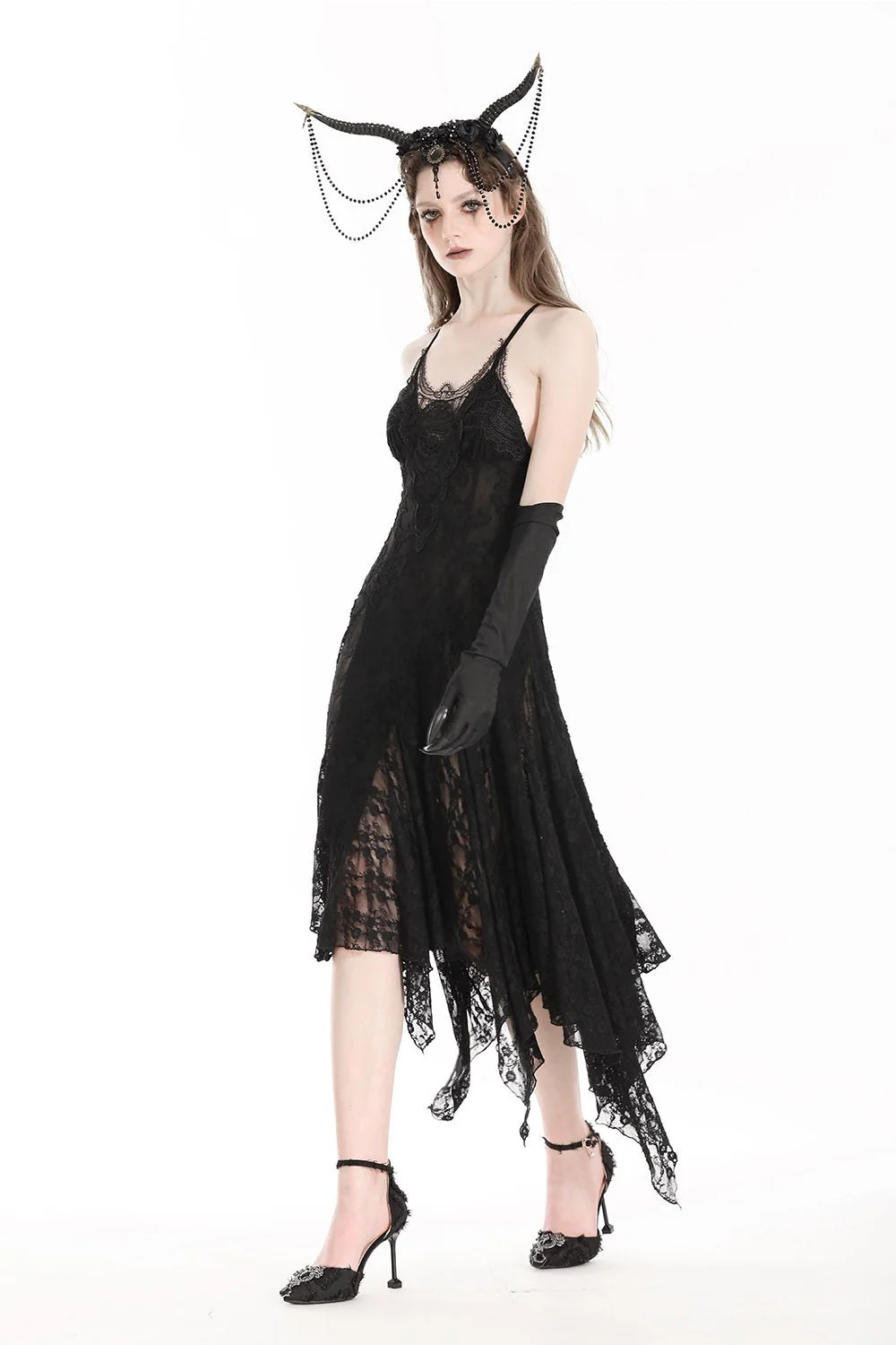 Dead Manorwood Gothic Dress - Image 3