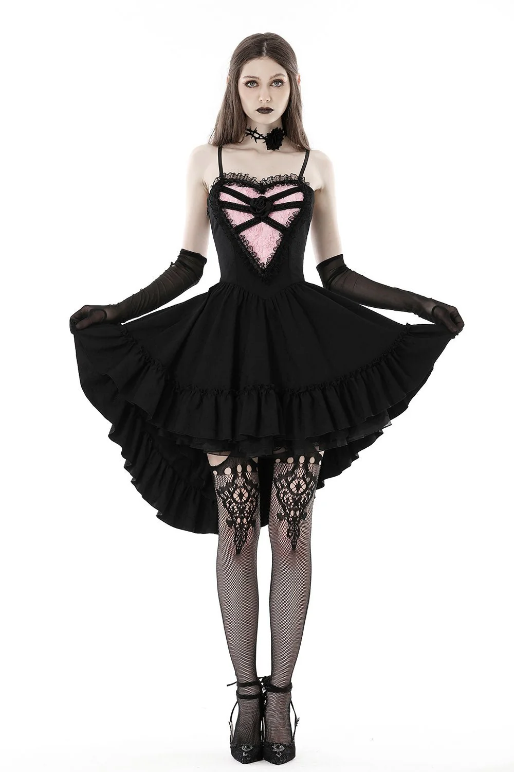 Dead Petals High Low Dress - Image 5
