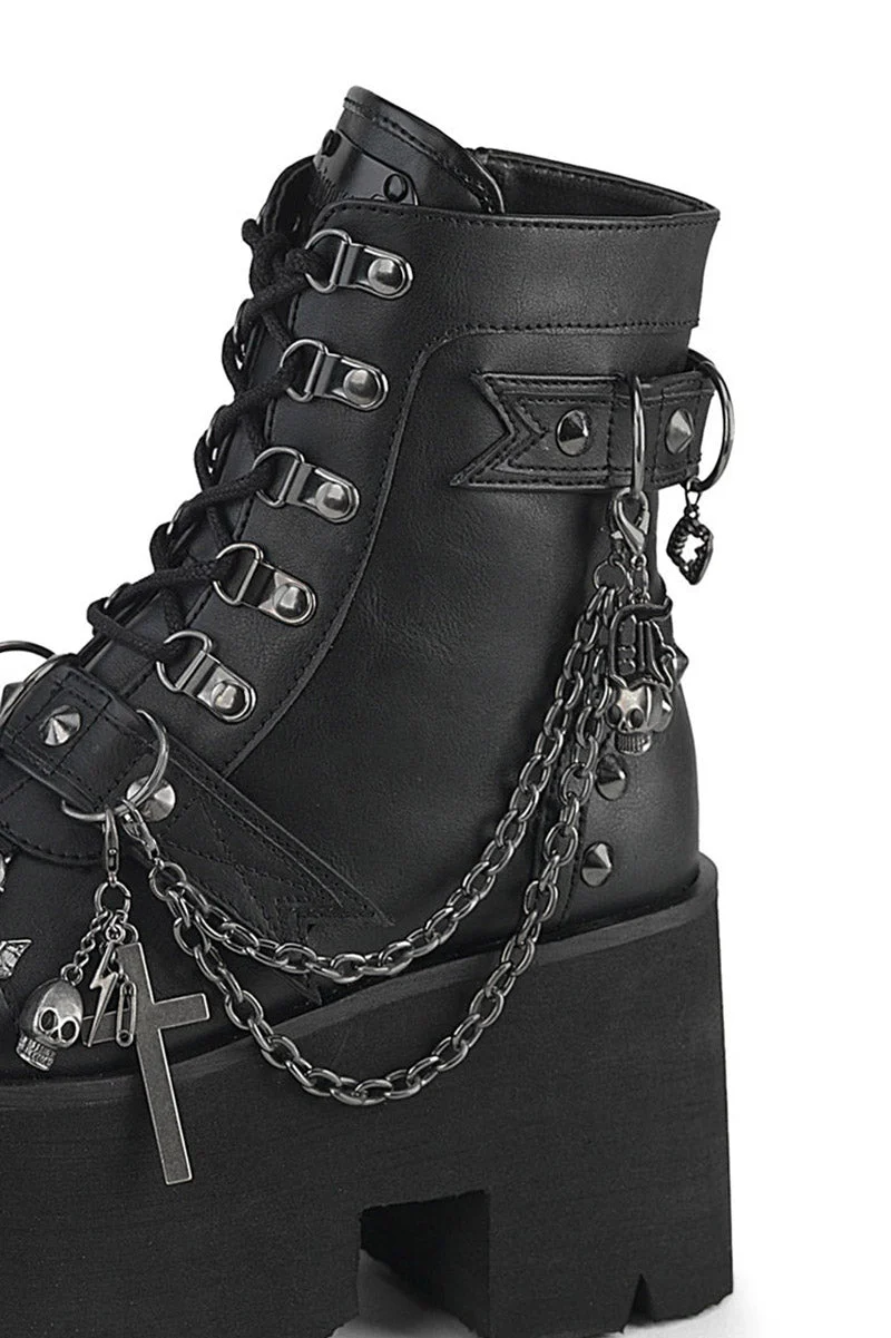 Dead Things Demonia Platform Boots [ASH52/BVL] - Image 4