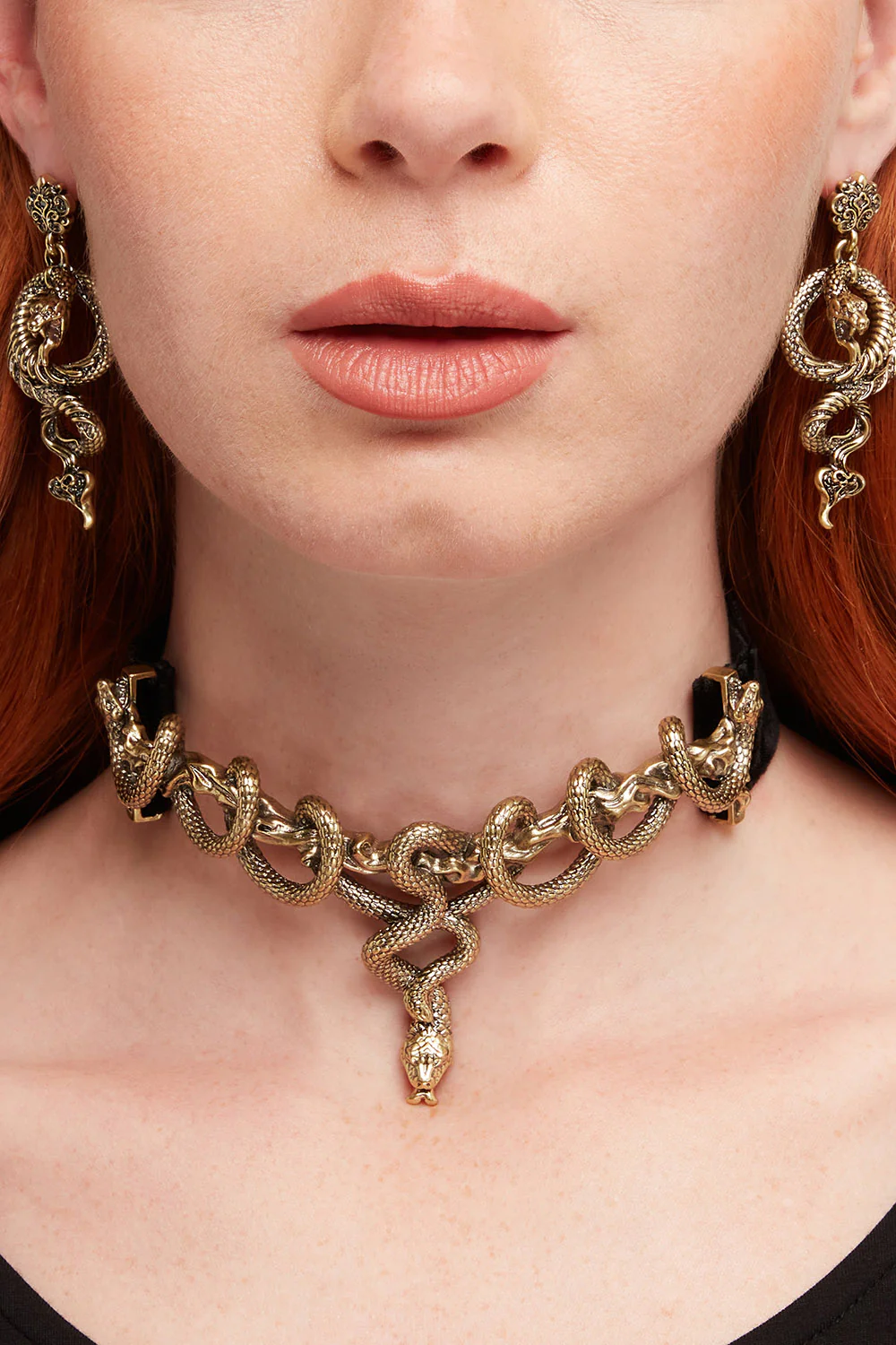 Deadly Coil Earrings [Gold] - Image 4