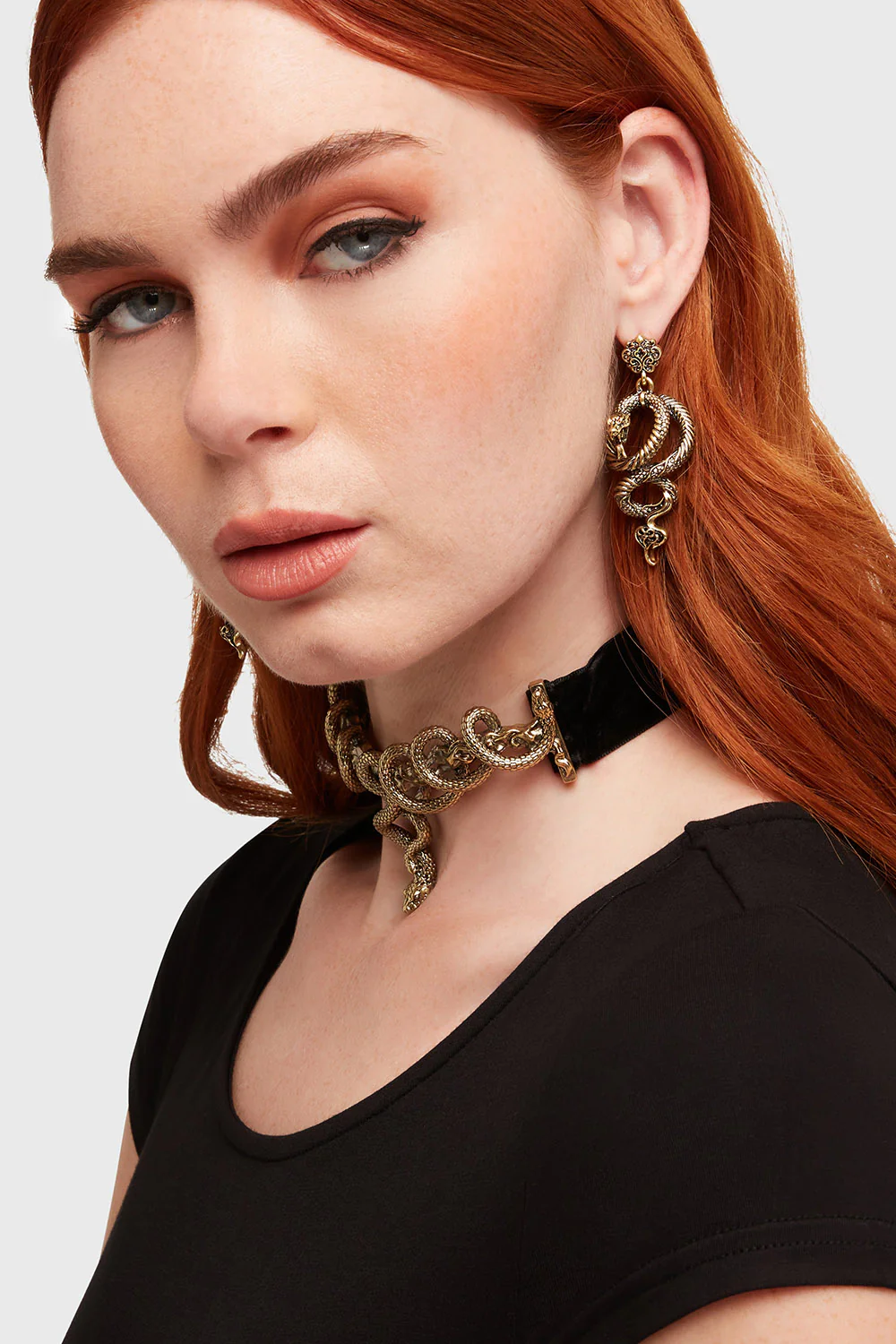 Deadly Coil Earrings [Gold] - Image 5
